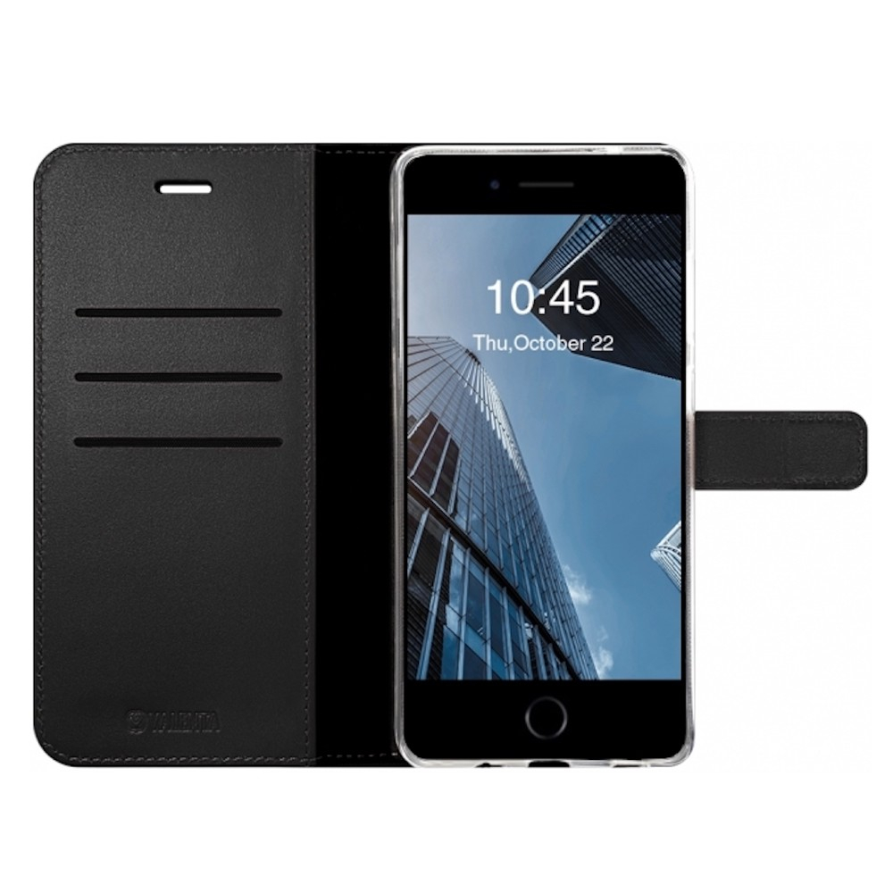 Valenta Booklet Gel Skin iPhone 6(S) / 7 / 8 / SE 2020 zwart Top Merken Winkel